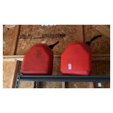 Two 5 Gallon Gas Cans