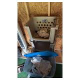 Storage Totes and Sunflower Seeds