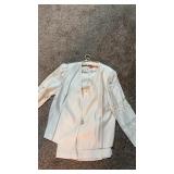 Vintage cream womenï¿½s jacket and skirt set
