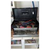 Task force Tool chest w screwdrivers and wrenches