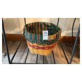 Longaberger Basket 1997 Snowflake Christmas