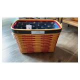 Longaberger Basket 2001 Whistle-Stop Collectorï¿½s