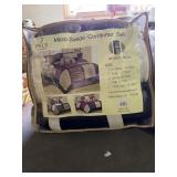 Microsuede queen comforter set