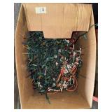 Box of Assorted Christmas Lights