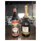 Gallow Sweet Vermouth Wine and Korbel Chardonnay