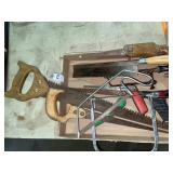 Tray lot hand saws - variety