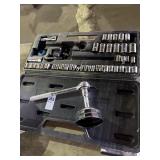 Socket set, oil filter wrench, and misc sockets
