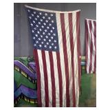 Large American Flag  51 X 105in
