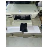 HP Deskjet 1512 all-in-one printer with paper