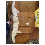 J Chisholm Mens Western Leather Boots 10D