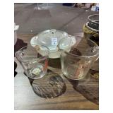 Two Measuring Cups 1 Pyrex and Pyrex Casserole