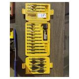 Case of Various Drill Bits