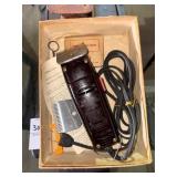 Dog clippers, drawers and misc