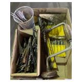 Lot of drill bits, pilot bits, etc.
