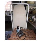 Black and decker steam and dry iron, iron board,