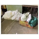 Lot of Various Sheets and Curtains