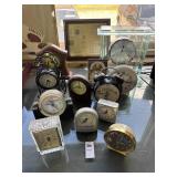 Lot of Assorted Table Top Clocks - One Pirates