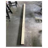 Treated 4 by 4 by 108 inches