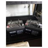 Two Universal Batteries UB12350
