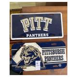 Two Pitt License Plates