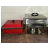Chaffing Dish and Nesco Roaster Oven