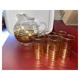 1940s Macbeth Evans Sovereign ball pitcher