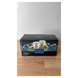 Pfaltzgraff Penguin Skate Votive Set of 2 With