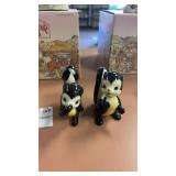 Vintage Phewie Skunk Salt and Pepper Shakers