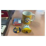 Steelers Mug, Pitt Button and More