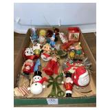 Vintage Christmas ornaments - variety lot