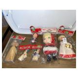 Vintage sealed holiday decorations