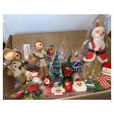 Vintage Christmas ornaments - variety lot