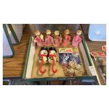 Vintage Japan Christmas Angels and Decorations