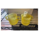 Spaghetti String Sugar and Creamer Set