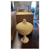 Vintage Westmoreland Glass Milk Glass English