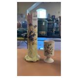 Two Floral Vases