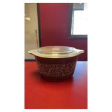 Vintage PYREX Woodland Brown 1.5 Qt Casserole