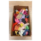 Box of Vintage 1960-1970 Barbie Doll Clothings