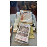Lot of Painting and Crafting, Cross Stitch Items