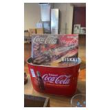 Coca Cola Ice Bucket and Calendar