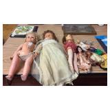 Lot of Dolls and Littlest Pet Shop Cats