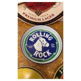 Rolling Rock Metal Beer Tray