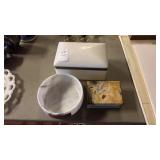 Marble Bowl and Trinket Trays