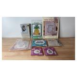 Lot of 8 New Cross Stitch Kits Disney, Cats, Baby