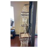VTG Macrame & Rattan 60/70s Hanging 2 Tiered