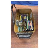 Lot of VHS and DVDs
