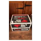 Case of Wolfs head super duty 10W-30 motor oil