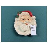 ceramic Santa Claus dish