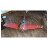 Vintage Model Plane 55in. Wingspan 34in. Length