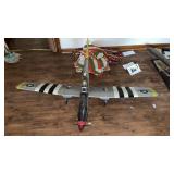 Vintage Model Plane Flying Undertaker 70in.
